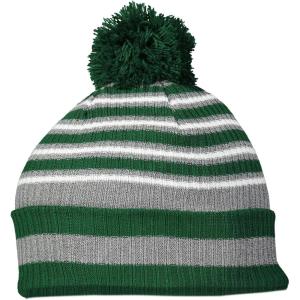 Holloway Spirit Pom Beanie(Dark Green/Heather Grey/White)