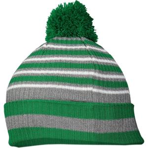 Holloway Spirit Pom Beanie(Kelly/Heather Grey/White)