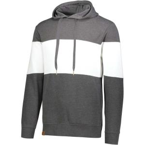 Holloway Sportswear All-American Hoodie(Carbon Heather/White)