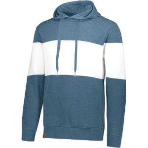 Holloway Sportswear All-American Hoodie(Storm Heather/White)