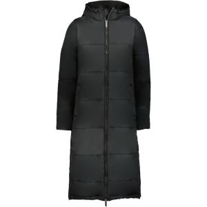 Holloway Womens Cold Secure Long Puffer Jacket(Black)