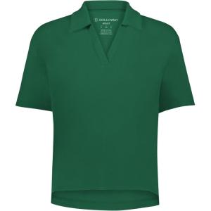 Holloway Womens Core Cotton Waist Length Polo(Maroon)