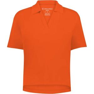 Holloway Womens Core Cotton Waist Length Polo(Navy)