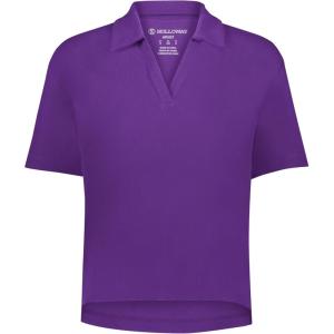 Holloway Womens Core Cotton Waist Length Polo(Petal Pink)