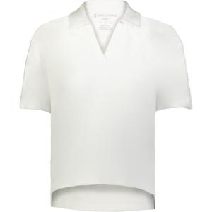 Holloway Womens Core Cotton Waist Length Polo(White)