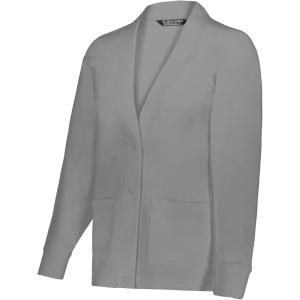 Holloway Womens Heritage Prep Cardigan(Athletic Heather)