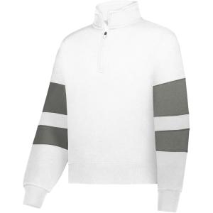 Holloway Womens Jackson Way Pullover(White/Charcoal Heather)