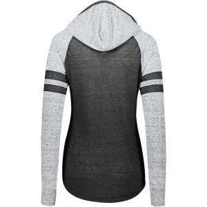 Holloway Women’s Ladies Advocate Hoodie(Black/Silver)