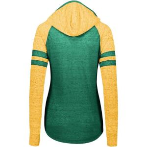 Holloway Women’s Ladies Advocate Hoodie(Forest/Light Gold)