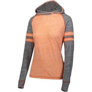 Holloway Women’s Ladies Advocate Hoodie(Orange/Black)