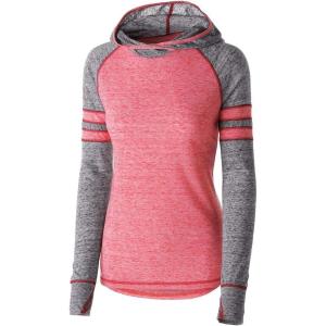 Holloway Women’s Ladies Advocate Hoodie(Scarlet/Black)