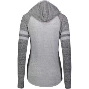 Holloway Women’s Ladies Advocate Hoodie(Silver/Black)