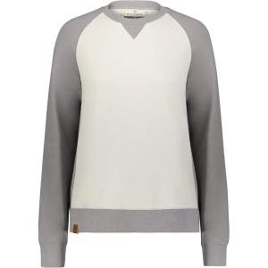 Holloway Women’s Ladies All-American Fleece Crew(Athletic Grey Heather/Birch)