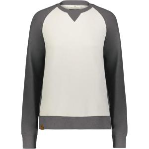 Holloway Women’s Ladies All-American Fleece Crew(Carbon Heather/Birch)