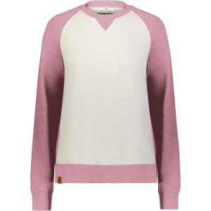 Holloway Women’s Ladies All-American Fleece Crew(Dusty Rose Heather/Birch)