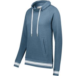 Holloway Womens Ladies All-American Funnel Neck Pullover(Storm Heather)