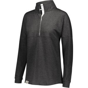 Holloway Women’s Ladies Sophomore Pullover(Black Heather)