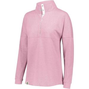 Holloway Women’s Ladies Sophomore Pullover(Dusty Rose Heather)