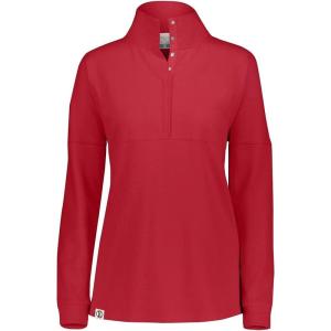 Holloway Women’s Ladies Sophomore Pullover(Scarlet Heather)