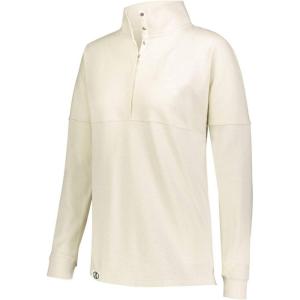 Holloway Women’s Ladies Sophomore Pullover(Vintage Birch Heather)