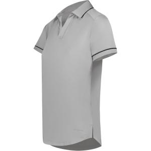 Holloway Women’s Performance Polo Powered by Coolcore(Athletic Grey/Black)