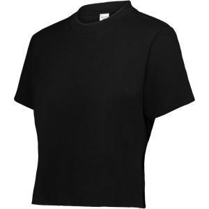 Holloway Womens Sidney Heavyweight Boxy Tee(Black)