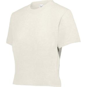 Holloway Womens Sidney Heavyweight Boxy Tee(Chalk)