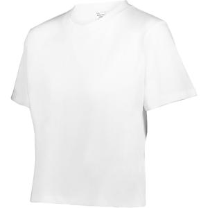 Holloway Womens Sidney Heavyweight Boxy Tee(White)
