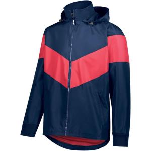Holloway mens Holloway Potomac Jacket(Navy/Scarlet)
