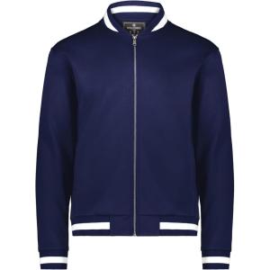 Holloway mens Holloway V-street Full Zip Jacket(Navy/White)