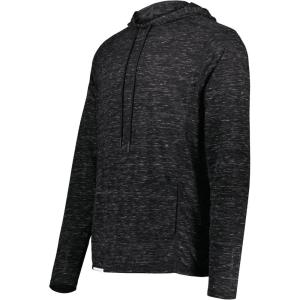 Holloway mens Monterey Hoodie(Black Heather)