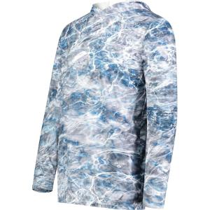 Holloway mens Mossy Oak Momentum Hoodie(Elements Agua Steelhead)