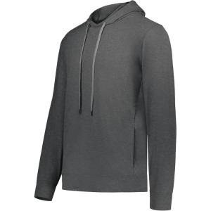 Holloway mens Ventura Soft Knit Hoodie(Carbon Heather)