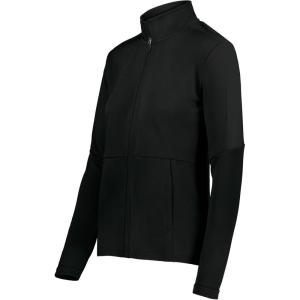Holloway womens Holloway Ladies Crosstown Jacket(Black/Black)