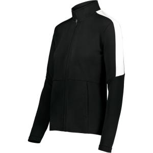 Holloway womens Holloway Ladies Crosstown Jacket(Black/White)