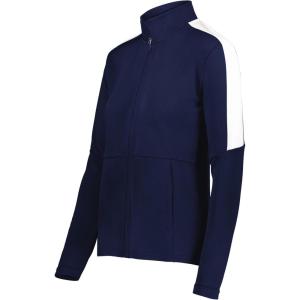 Holloway womens Holloway Ladies Crosstown Jacket(Navy/White)