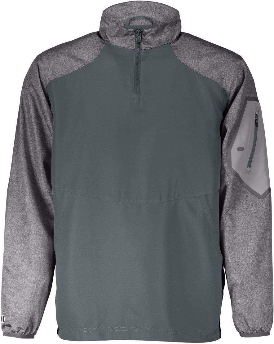 imageHolloway Boys Raider Pullover Carbon PrintGraphite Small