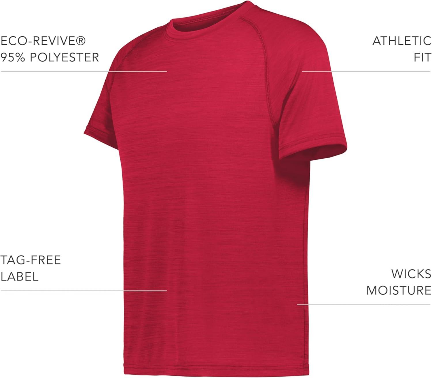 imageHolloway Boys Youth Allpro TeeScarlet Heather