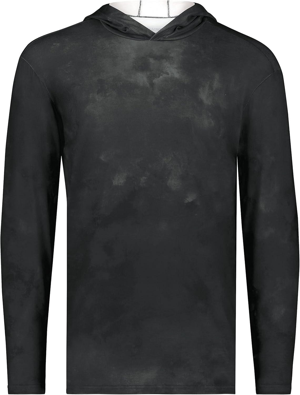 imageHolloway Boys Youth Stock CottonTouch Poly HoodieBlack Cloud Print