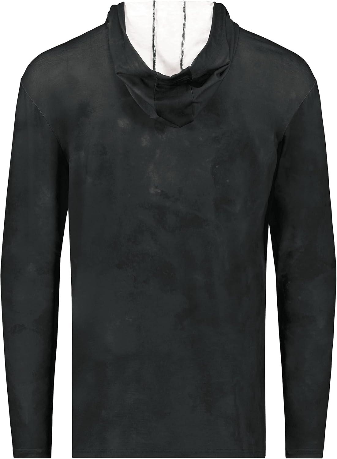 imageHolloway Boys Youth Stock CottonTouch Poly HoodieBlack Cloud Print