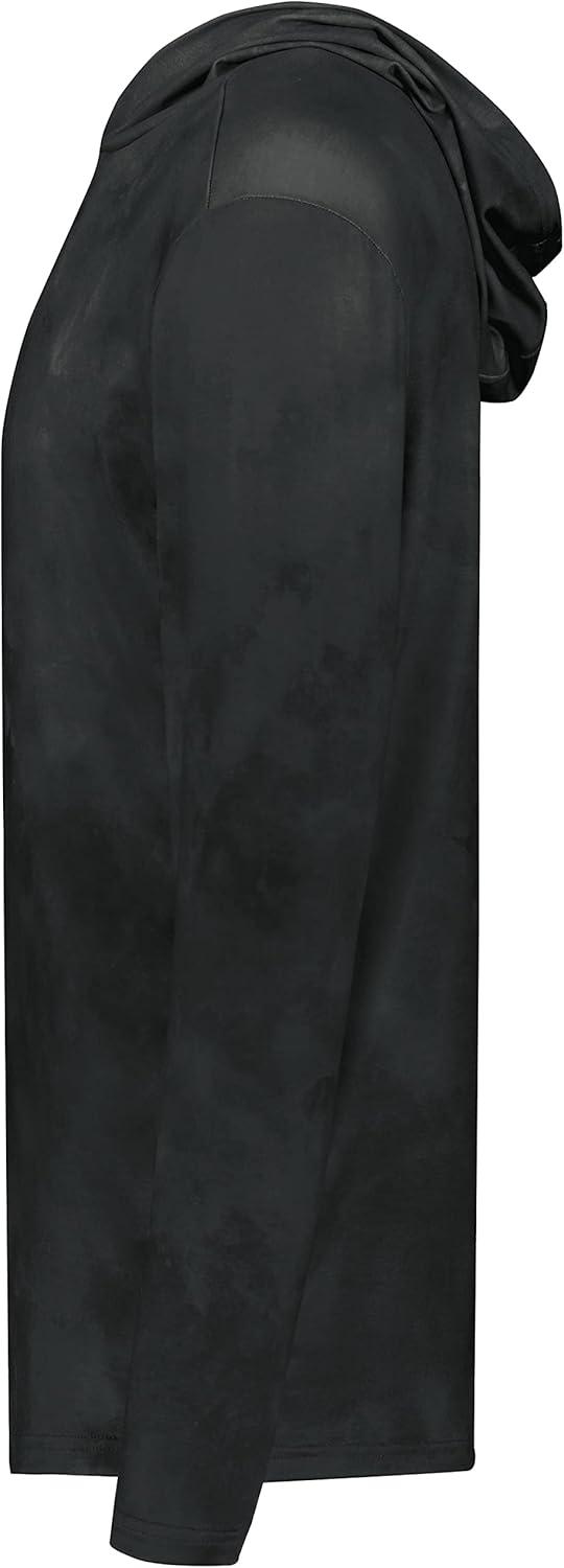 imageHolloway Boys Youth Stock CottonTouch Poly HoodieBlack Cloud Print