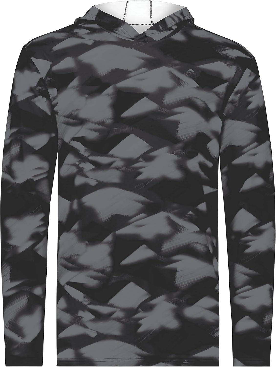 imageHolloway Boys Youth Stock CottonTouch Poly HoodieBlack Glacier Print