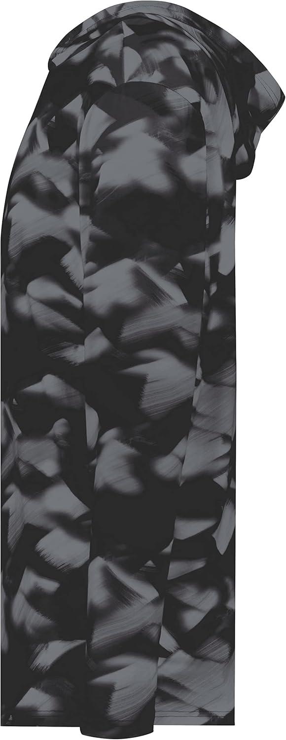 imageHolloway Boys Youth Stock CottonTouch Poly HoodieBlack Glacier Print