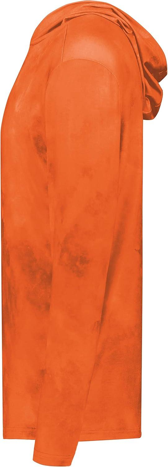 imageHolloway Boys Youth Stock CottonTouch Poly HoodieOrange Cloud Print