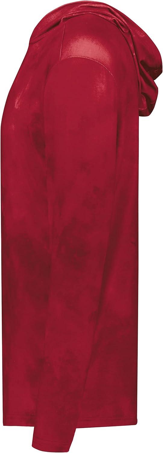 imageHolloway Boys Youth Stock CottonTouch Poly HoodieScarlet Cloud Print