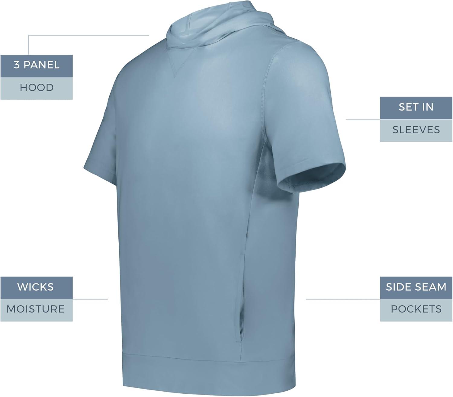 imageHolloway Boys Youth Ventura Soft Knit Short Sleeve HoodieStorm