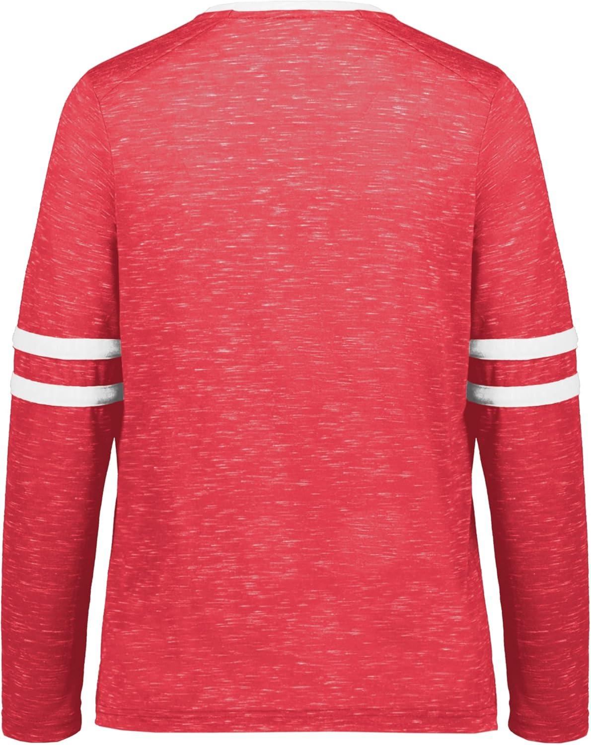 imageHolloway Girls Monterey Long Sleeve TeeScarlet HeatherWhite