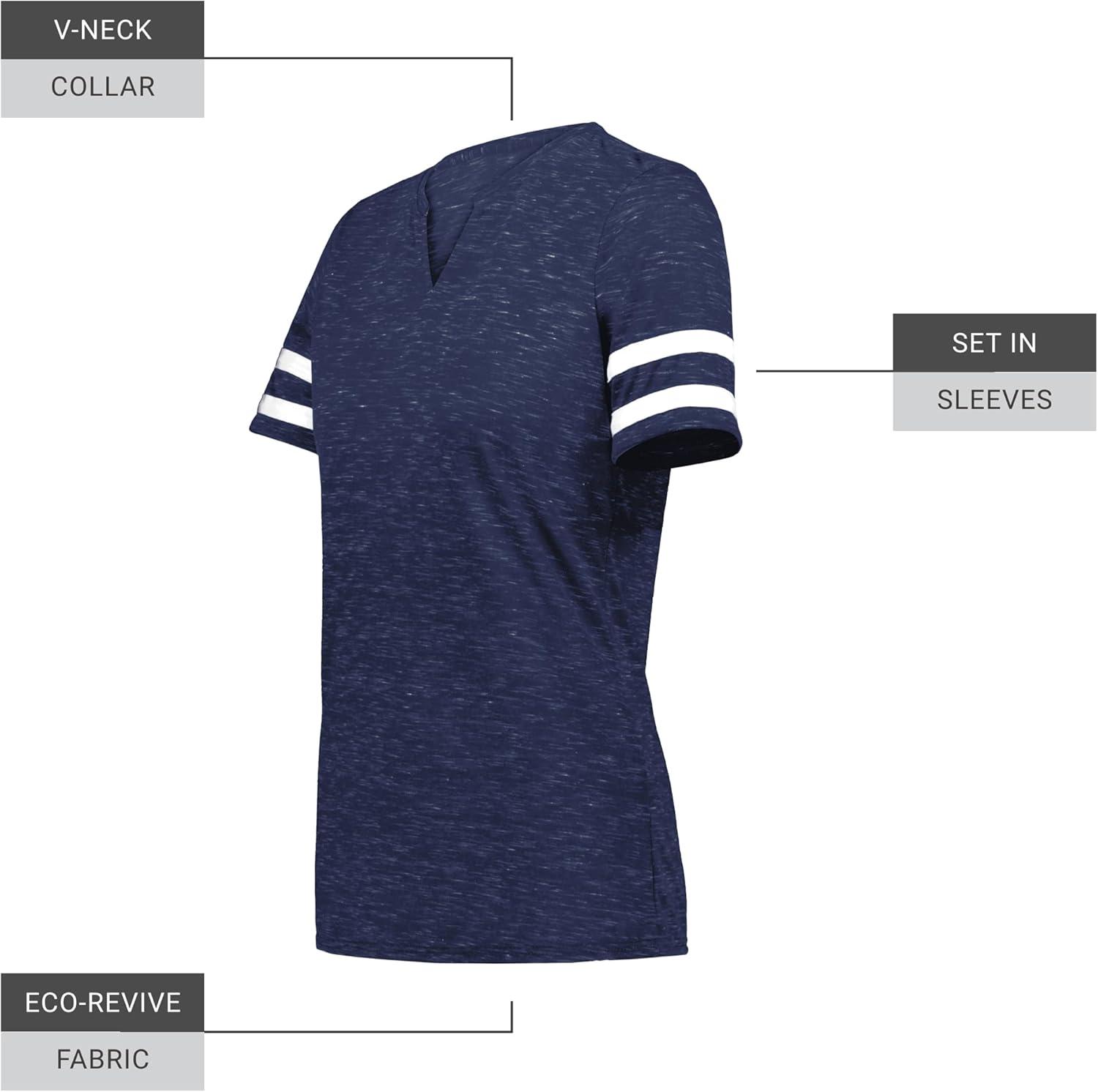 imageHolloway Girls Monterey TeeNavy HeatherWhite