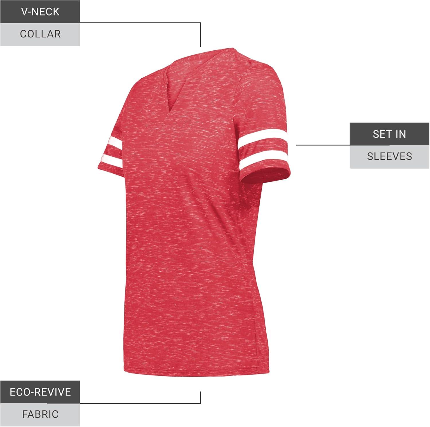 imageHolloway Girls Monterey TeeScarlet HeatherWhite