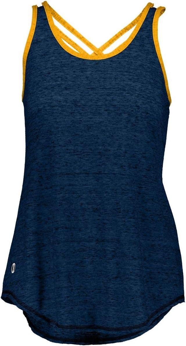 imageHolloway Womens Ladies Advocate TankNavyLight Gold